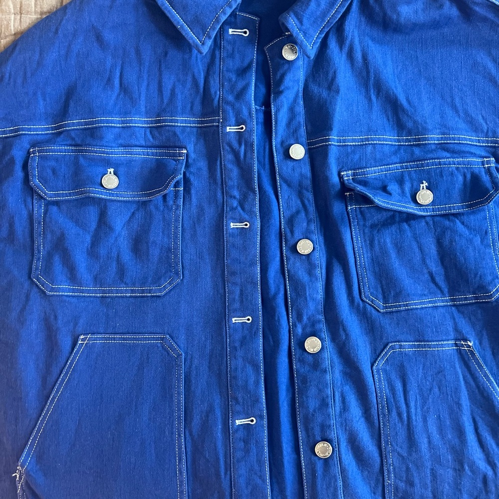Blue Utility Jacket - image 1